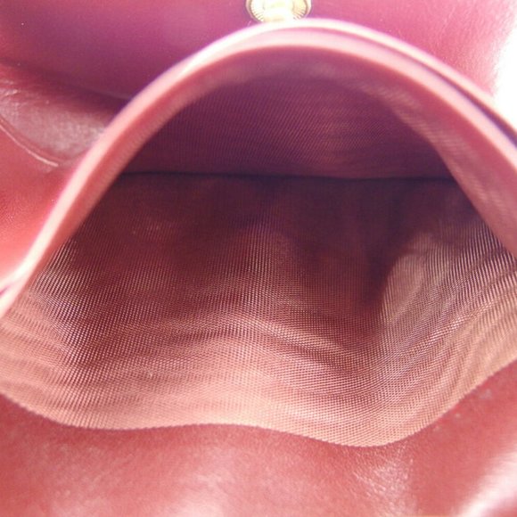 Authentic Cartier purses mast line Bordeaux leather Auth used - Picture 8 of 8